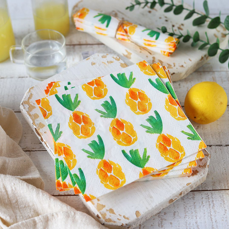 Creative Converting Pineapple napkin and friends Napkins