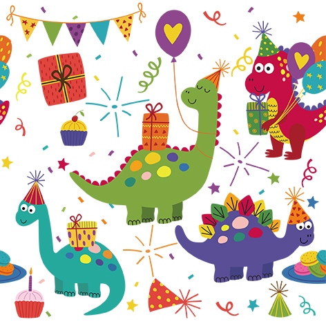 Special Birthday party with Lovely dinosaurs