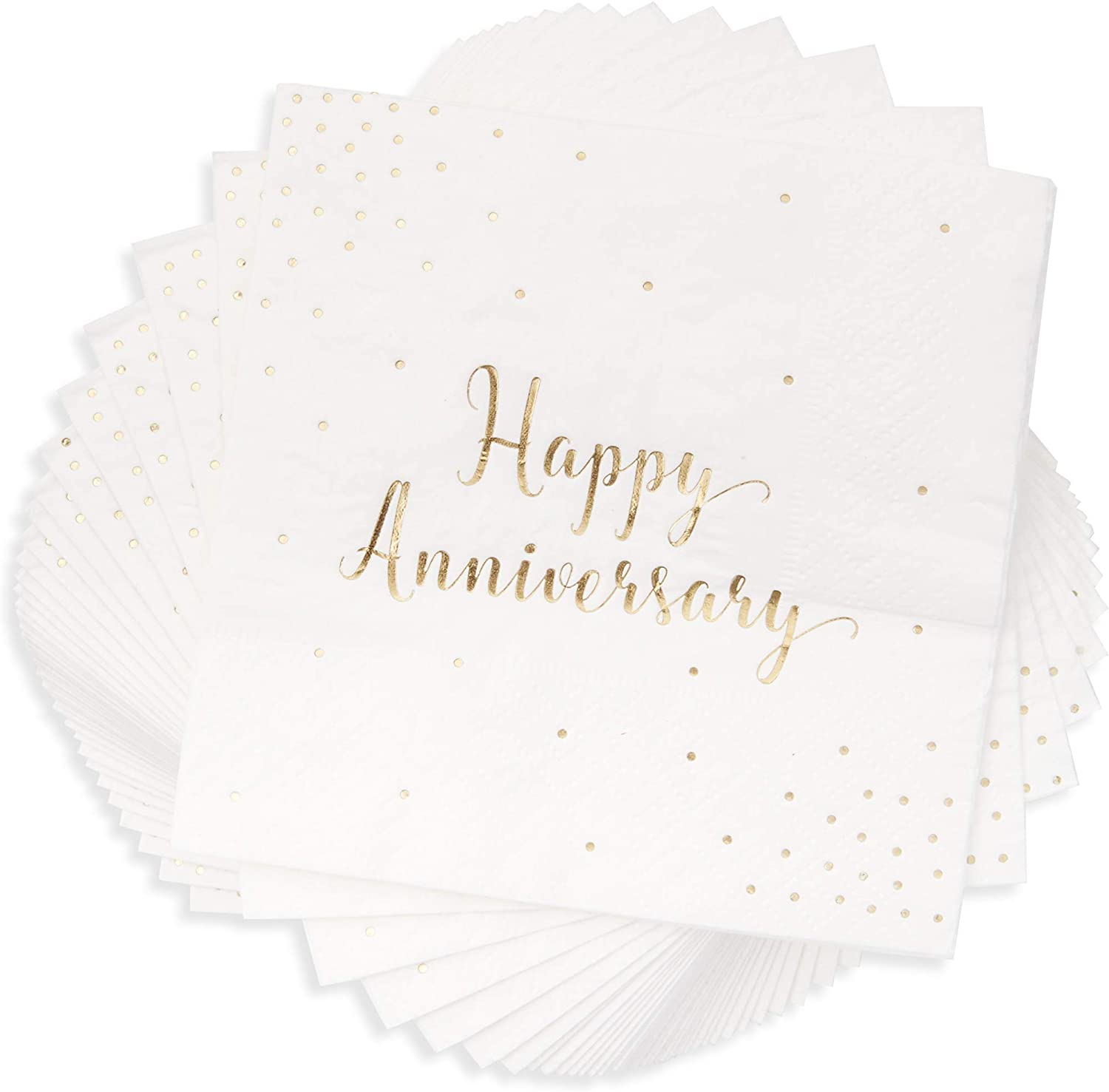 Customized Paper Napkin Anniversary