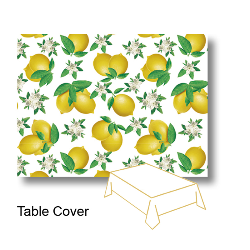 Printed Paper Cloth Lemon