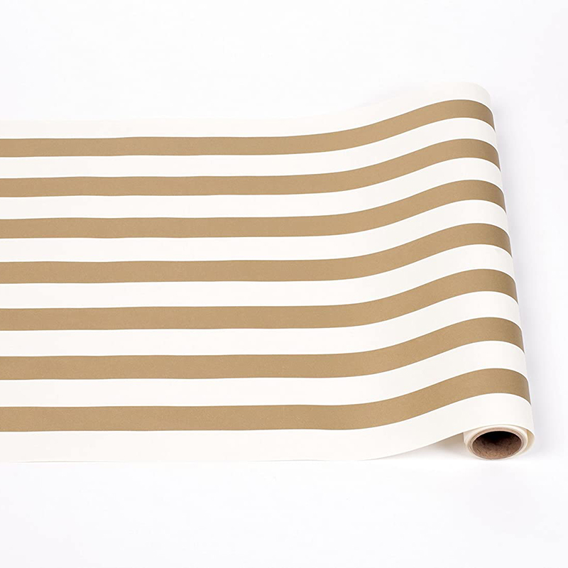 Disposable Printed Table Runner Stripe