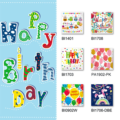 Happy Birthday Paper Party Napkin For sale