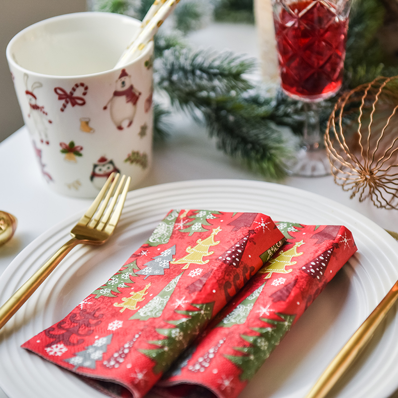Top selling Xmas Paper Napkin from DFHO