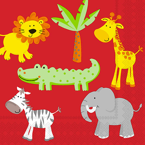 Animals are always the most favorite theme for kids