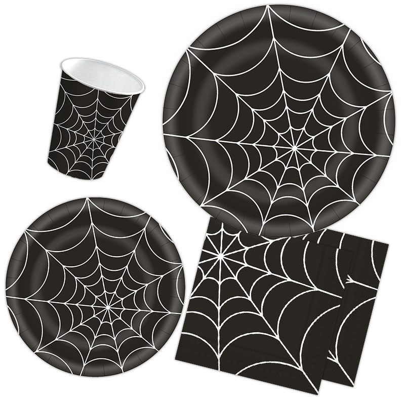 Simple spiderweb for Halloween Party