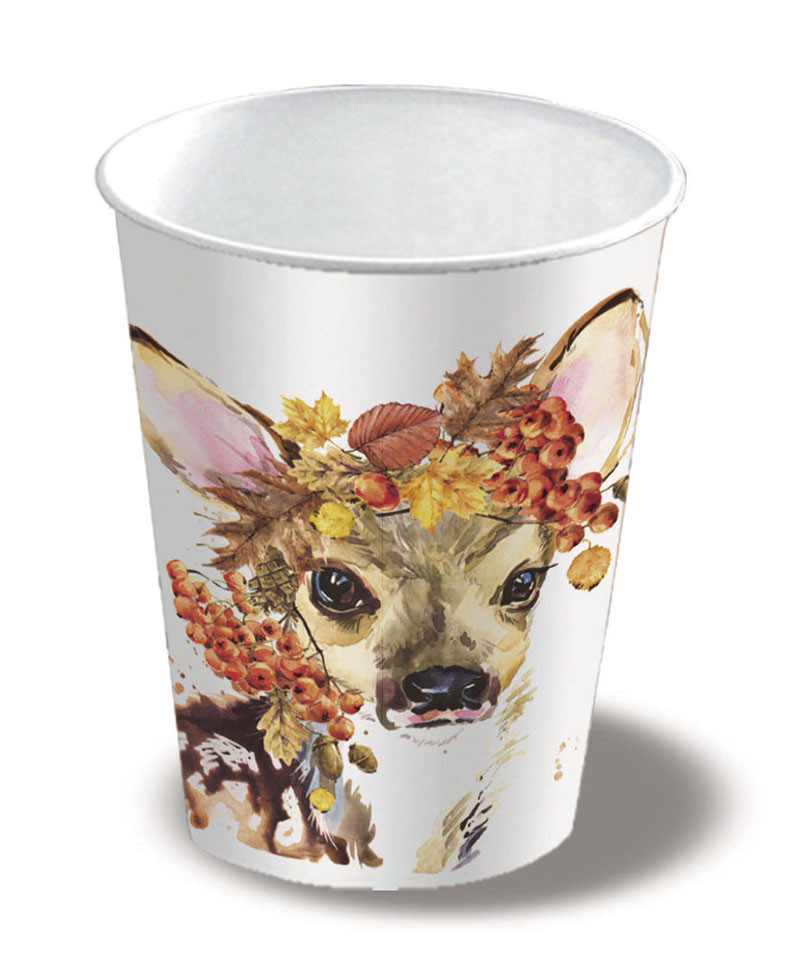 Paper Cup 240 ml  Deer