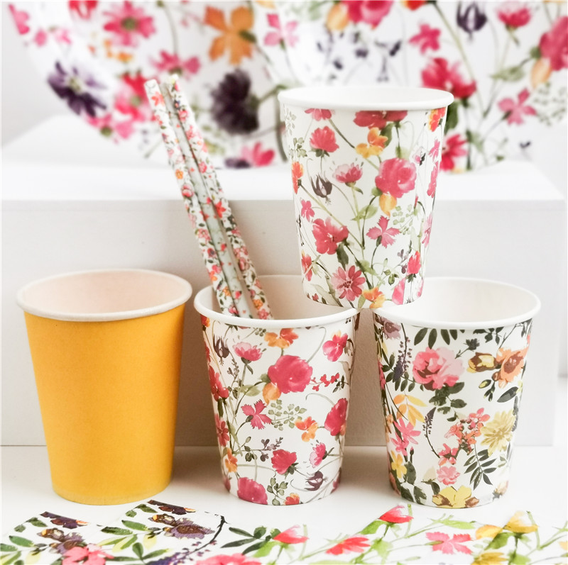 Paper Cup Wild Flowers