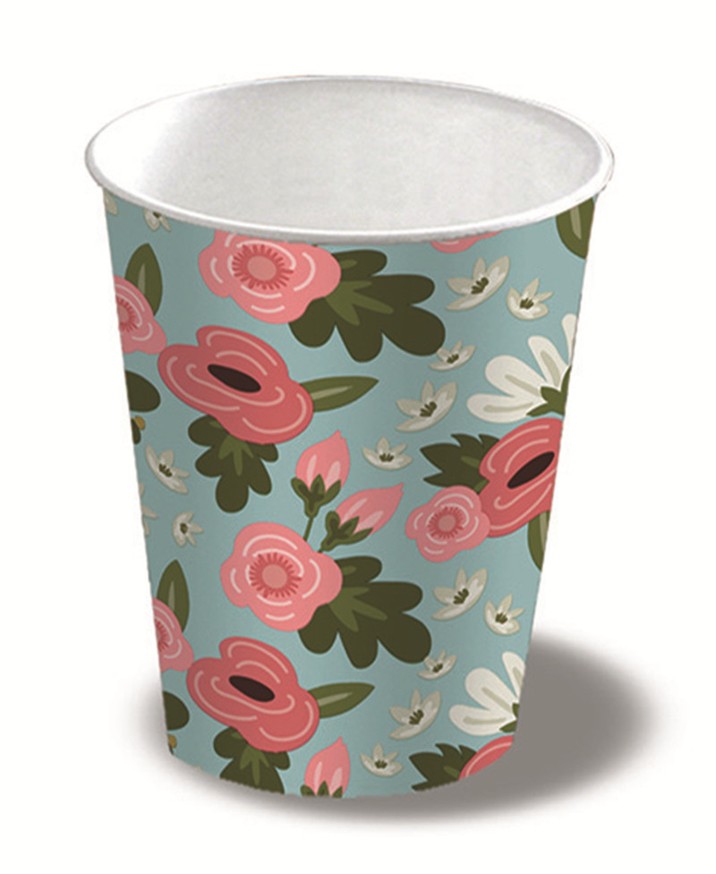 Paper Cup Poppy Blue
