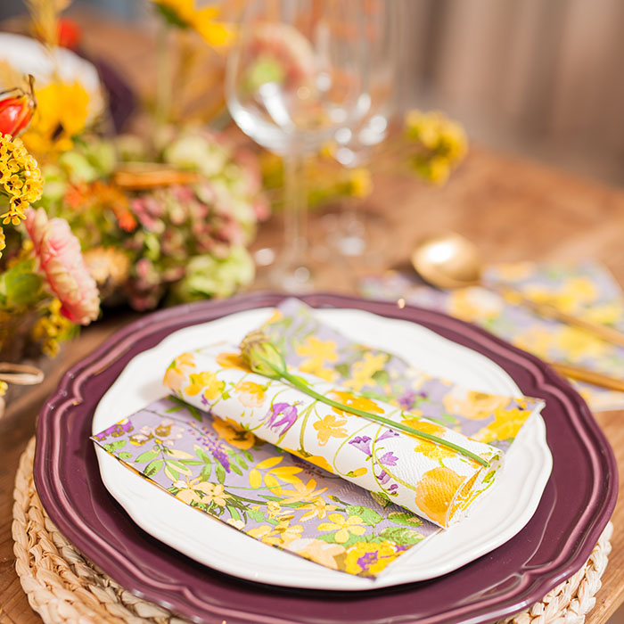 Thanksgiving Dinner Napkin Holiday Party Supplies